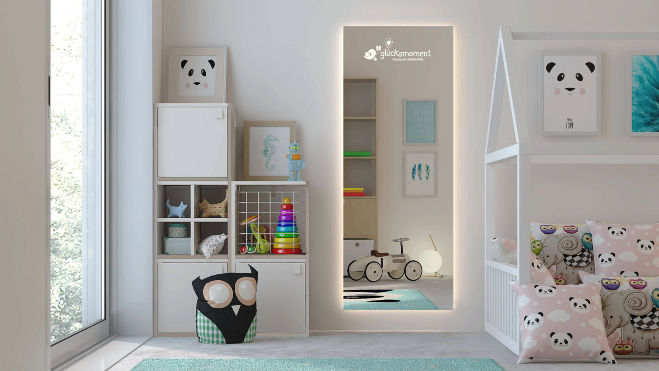 Kinderzimmer Spiegel Glücksmoment